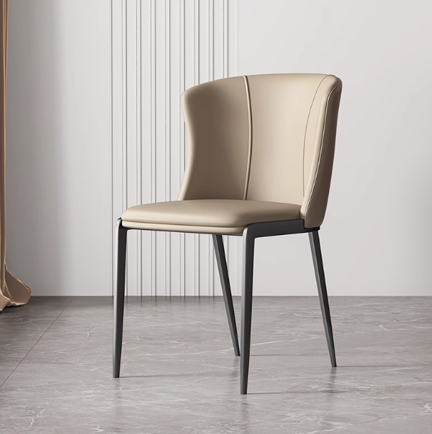 factory outlet metal frame leather dining chair with high rebound upholstered dining room chair for home hotel apartment factory outlet metal frame leather dining chair with high rebound upholstered dining room chair for home hotel apartment