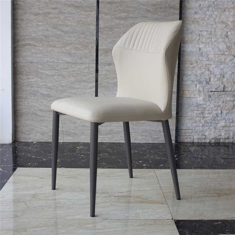 commercial furniture carbon steel legs pu leather with high density sponge dining chair commercial furniture carbon steel legs pu leather with high density sponge dining chair