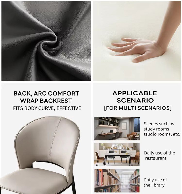 simple luxury dining chair with high end design for household hotel sales department negotiation leisure hotel use simple luxury dining chair with high end design for household hotel sales department negotiation leisure hotel use