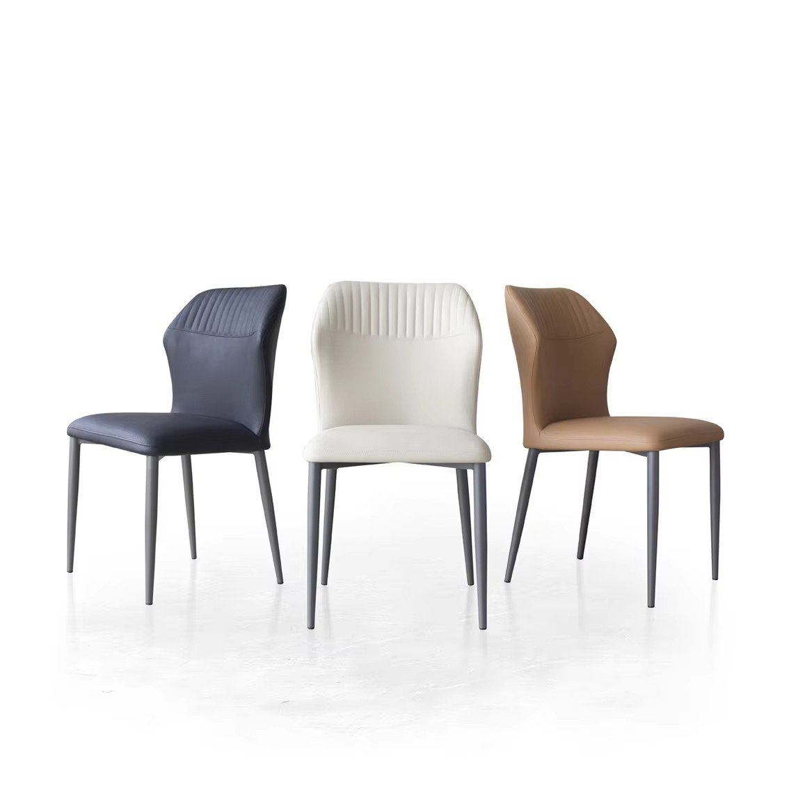 commercial furniture carbon steel legs pu leather with high density sponge dining chair commercial furniture carbon steel legs pu leather with high density sponge dining chair