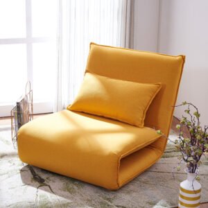 floor seating sofa leisure fabric chair folding bed chair floor chairs lazy folding sofa