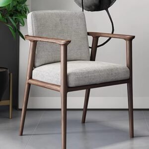 commercial furniture industrial wooden dining chair fabric armchair for restaurant cafe home living room bedroom outdoor leisure