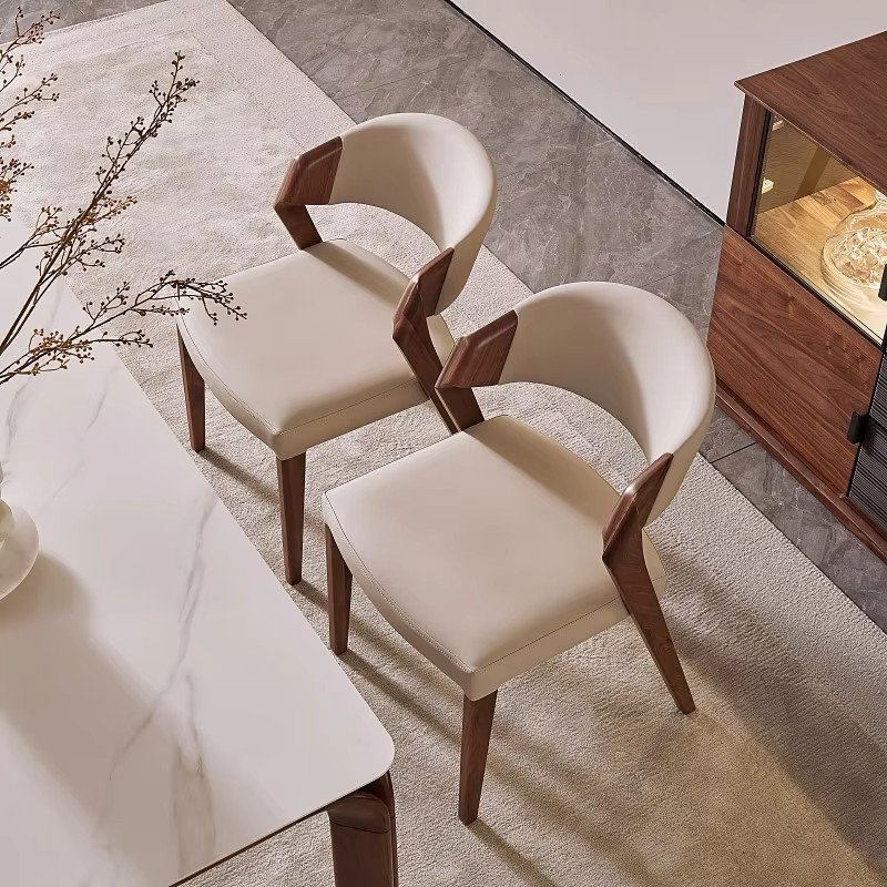 restaurant furniture customization luxury modern solid wood dining chair for home office & home bar use restaurant furniture customization luxury modern solid wood dining chair for home office & home bar use