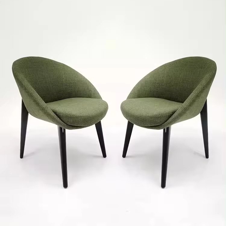 oem dining chair kitchen home casual coffee chair cotton linen art white wax metal italian shell art design modern model room oem dining chair kitchen home casual coffee chair cotton linen art white wax metal italian shell art design modern model room