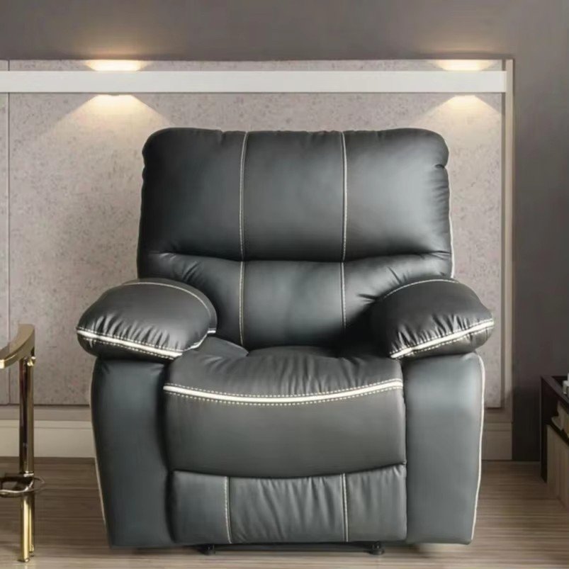 electric reclining rocking chair leather upholstery modern design multifunctional massage sofa for living room movie watching electric reclining rocking chair leather upholstery modern design multifunctional massage sofa for living room movie watching