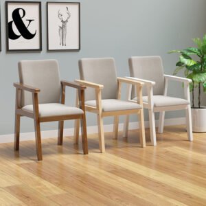 new arrival solid wood armchair for home office dining and bedroom lounge chair ergonomic office computer chair