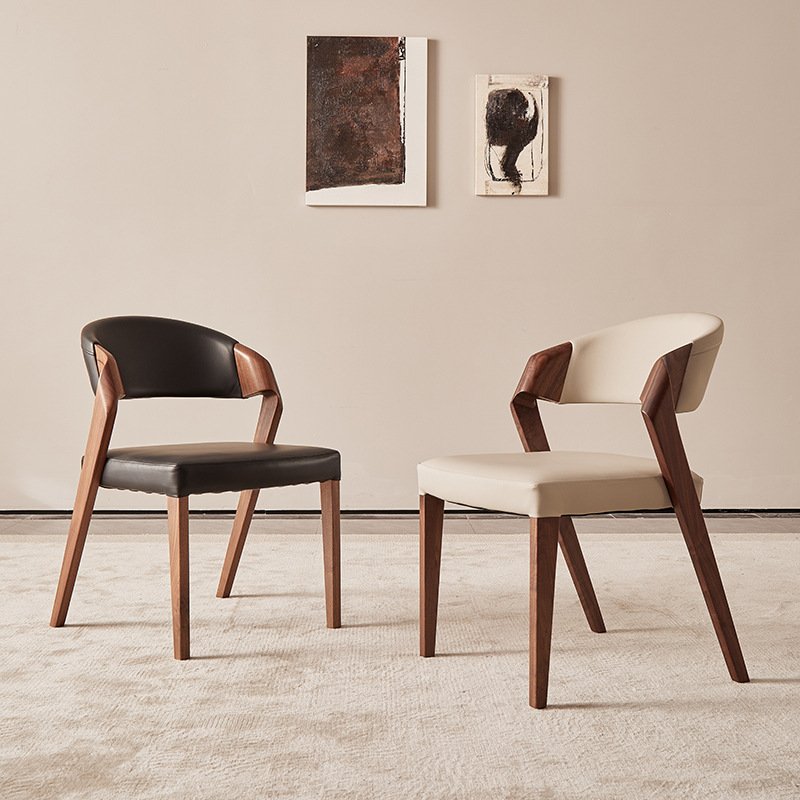 restaurant furniture customization luxury modern solid wood dining chair for home office & home bar use restaurant furniture customization luxury modern solid wood dining chair for home office & home bar use