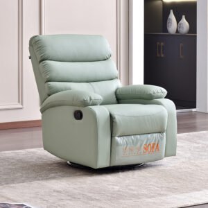 factory direct multi position modern living room reclining chair single lounge rocking swivel leather recliner chair