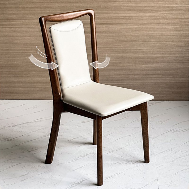 modern wabi sabi nordic style dining chair for hotel restaurant tea room with soft padded leather backrest modern wabi sabi nordic style dining chair for hotel restaurant tea room with soft padded leather backrest