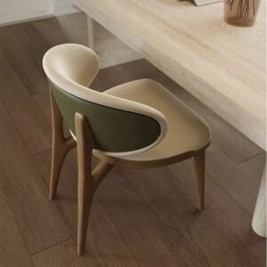 nordic dining chair modern wooden oak ash leather dining chair restaurant chairs sillas para restaurante
