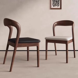luxury nordic high end wooden chair for hotel apartment restaurant family using