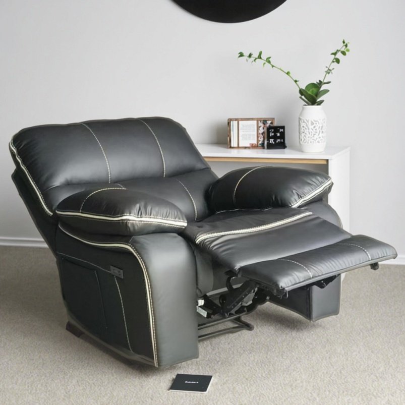 electric reclining rocking chair leather upholstery modern design multifunctional massage sofa for living room movie watching electric reclining rocking chair leather upholstery modern design multifunctional massage sofa for living room movie watching