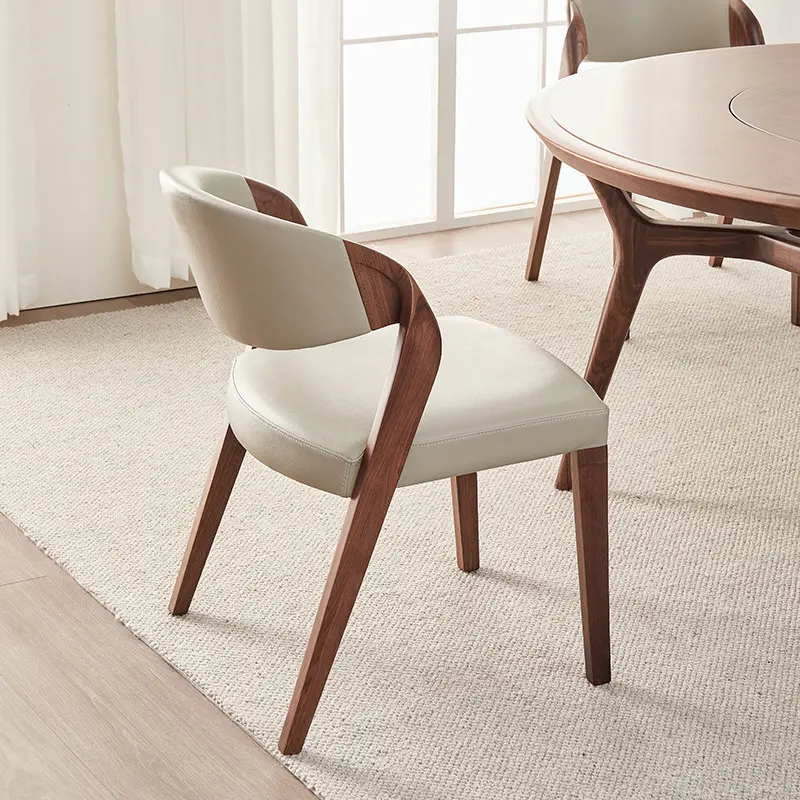 restaurant furniture customization luxury modern solid wood dining chair for home office & home bar use restaurant furniture customization luxury modern solid wood dining chair for home office & home bar use