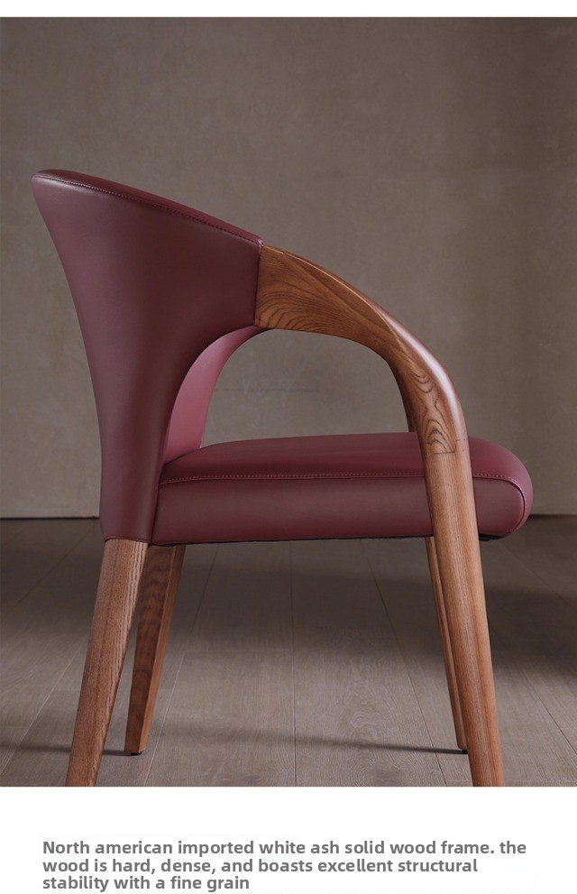 light luxury nordic italian dining chair – all solid wood, simple modern style, soft padded octagonal backrest for home light luxury nordic italian dining chair – all solid wood, simple modern style, soft padded octagonal backrest for home
