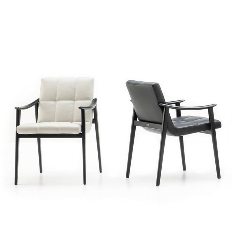 italian minimalist dining room furniture solid wood frame leather arm dining chairs italian minimalist dining room furniture solid wood frame leather arm dining chairs