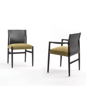 latest modern high quality nordic stylish indoor living room high back armlest saddle leather dining chair