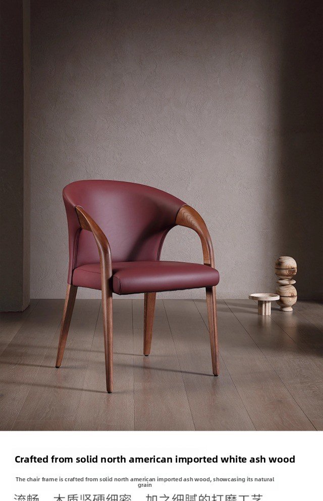 light luxury nordic italian dining chair – all solid wood, simple modern style, soft padded octagonal backrest for home light luxury nordic italian dining chair – all solid wood, simple modern style, soft padded octagonal backrest for home