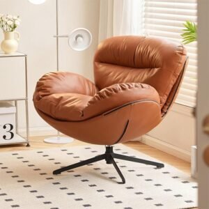 direct sales simple style soft easy clean cushion five star stable smooth base relaxation swivel egg rocking chai