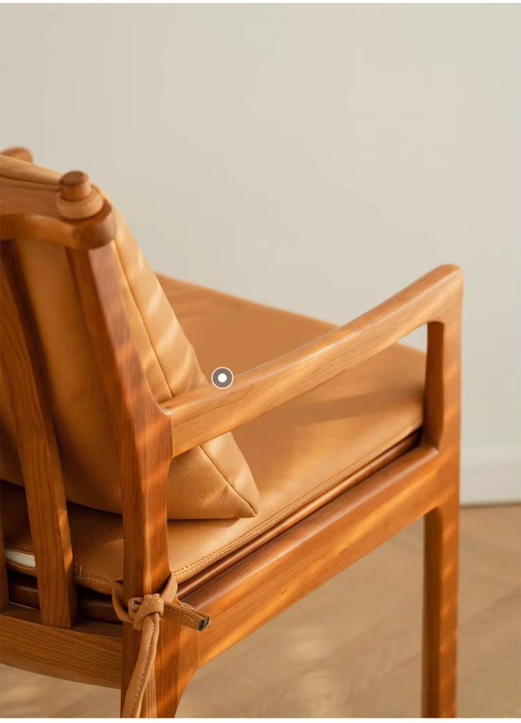 solid wood nordic dining chair with armrest backrest soft upholstery comfortable for long time sitting at home or restaurant solid wood nordic dining chair with armrest backrest soft upholstery comfortable for long time sitting at home or restaurant