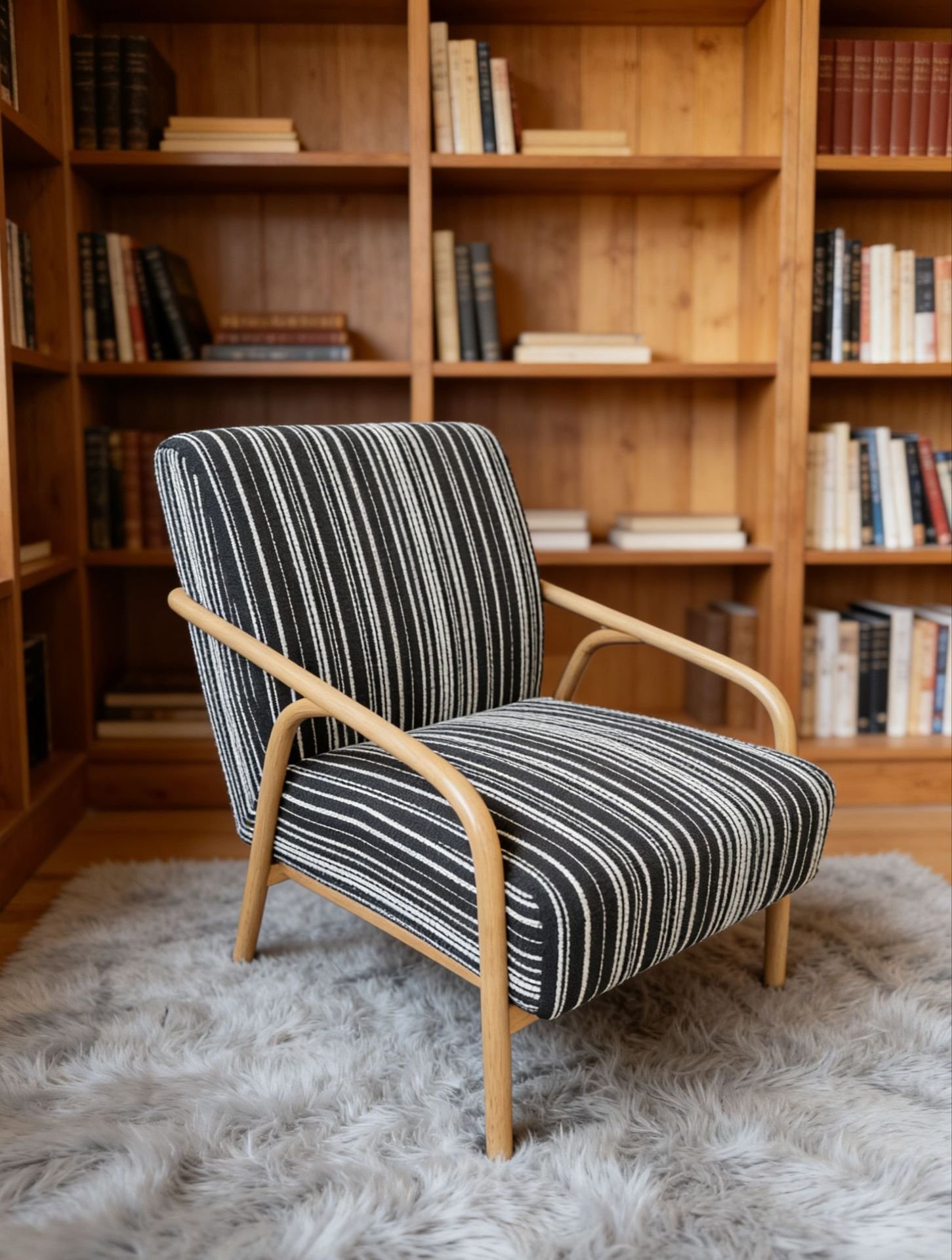 modern fabric upholstered lounge chair with wooden frame armrests stylish comfort for living room hotel bedroom modern fabric upholstered lounge chair with wooden frame armrests stylish comfort for living room hotel bedroom